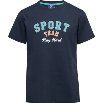 Dětské Tričko s krátkým rukávem BEJO CHAMP JRB M000246846 – Tmavě modrá 146