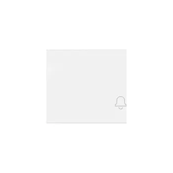 vypínač Simon 100 10000017-230 Kryt mechanického spínače / tlačítka bílá matná