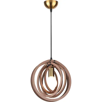 ACA DECOR Závěsné stropní svítidlo TRITON 40W/E27/230V/IP20, světle hnědé, ZM391P29WLL