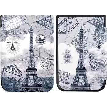 Pouzdro na čtečku elektronické knihy ARMORI TRIMER T033 - pouzdro pro Pocketbook 631 Touch HD - motiv Paris + BONUSY