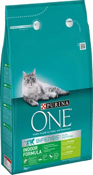 Krmivo pro kočku Purina One Adult Indoor krůtí