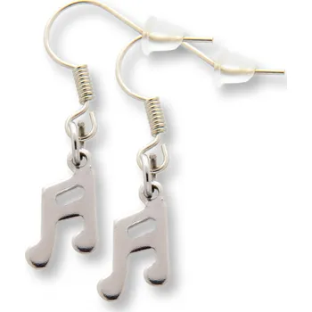 Náušnice Náušnice šestnáctinové noty 3