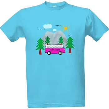 Pánské tričko Tričko s potiskem Šťastný cestovatel pánské