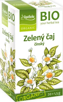 Čaj Apotheke Zelený čaj Bio 20 x 1,5 g