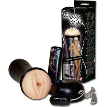 You2Toys Vagína FLASH LIGHT PUSSY TO GO vibrační