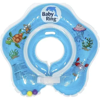 Koupání kojence Nafukovací kruh Baby Ring Barva: Blue 3-36 m