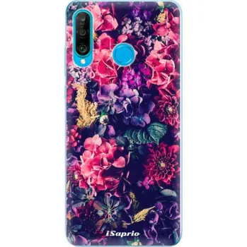 Pouzdro na mobilní telefon Silikonové pouzdro iSaprio - Huawei P30 Lite - Květy v Kontrastu 10 (Odolný silikonový kryt, obal, pouzdro iSaprio - Huawei P30 Lite - Květy v Kontrastu 10 - skvělá ochrana a pružnost, stylový UV potisk, lehkost, tiskne se v České republice)