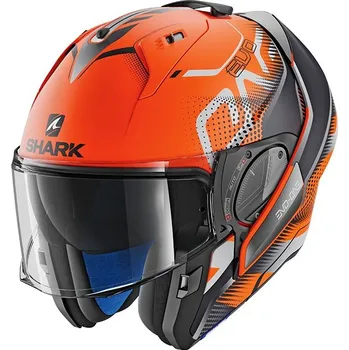 Helma na motorku Shark Helmets Evo-One 2 Keenser Mat Orange/Black/Anthracite