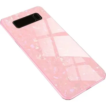 Beweare Skleněný luxusní Marble kryt na Samsung Galaxy S20 Ultra - růžový