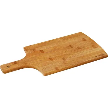 Kuchyňské prkénko Krájecí prkénko s rukojetí 38 x 20 x 1,2 cm, bambus - Zassenhaus (Bambusové prkénko s rukojetí, 38 x 20 x 1,2 cm - Zassenhaus)