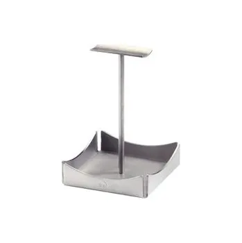 SAHM Stojan na dochucovací set 9,4x9,4x13,6cm nerez 100013367