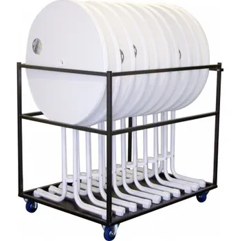 DENA Transportní vozík pro stoly MO, bržděný - na 10 ks _004010