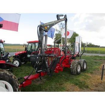 Vyvážečka na dřevo ZM5004 5000kg vzduch brzdy Vyvážečka na dřevo ZM5004 5000kg vzduch brzdy