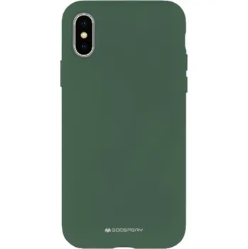 Pouzdro na mobilní telefon Mercury Ochranný kryt pro iPhone 11 Pro MAX - Mercury, Silicone Green