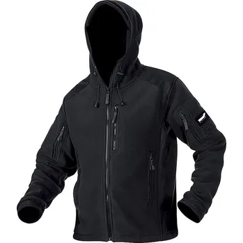 Pánská mikina Texar® Fleecová bunda Husky, Barva: Černá, Velikost: 3XL