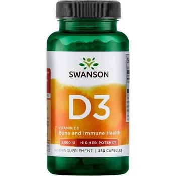 Swanson Vitamin D3 2000 IU Higher…