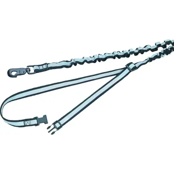Vodítko pro psa Nobby Elastic vodítko kolem pasu s amortizérem 80-120 cm