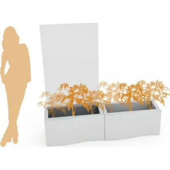 Květináč SLIDE Designový květináč Privé - SD PRV040, Barva (official) Červená