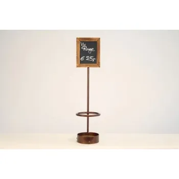 SECURIT Stojánek na 1 láhev s popisovací tabulkou WB-WR-1