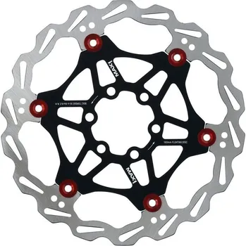 Brzda na kolo brzdový kotouč MAX1 Alux 160 mm černý