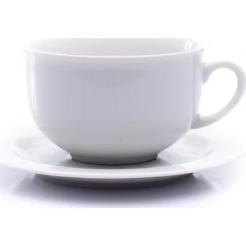 Thun 1794 Šálek a podšálek, český porcelán, 280 ml, Opal, bílý, Thun