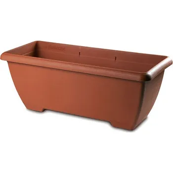 Truhlík Plastecnic Terrae Maxi Cassetta 80 Terracotta plastový truhlík
