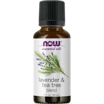 Aroma difuzér Now® Foods NOW Essential Oil, Lavender & Tea Tree Oil (éterický olej levandule + tea tree), 30 ml