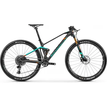 Horské kolo Mondraker F-Podium Carbon R 29" Carbon/Light Green/Fox Orange 2020 L