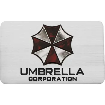 samolepka Samolepka (na auto, notebook) Resident Evil - Umbrella Corporation - 3D (9) - stříbrná
