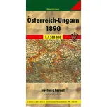 Mapa: Rakousko-Uhersko 1890 1:1 500 000…