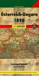 Mapa: Rakousko-Uhersko 1890 1:1 500 000…