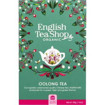 Horký nápoj English Tea Shop Oolong Bio 20 sáčků
