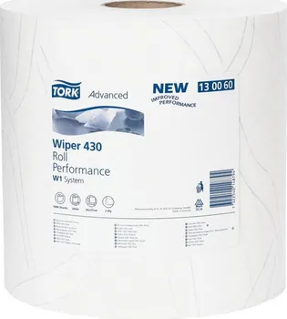 Průmyslová papírová utěrka Tork Advanced 430 velká role bílá
