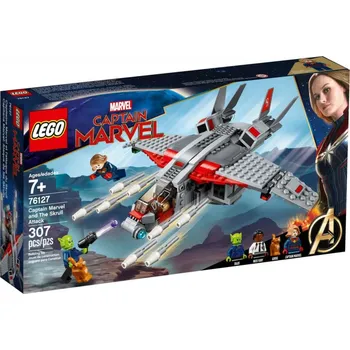 Stavebnice LEGO LEGO Super Heroes 76127 Kapitánka Marvel a útok Skrullů