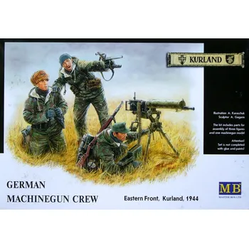 Plastikový model Master Box 1/35 German Machinegun Crew (Eastern Front, 1944)