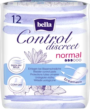Hygienické vložky Bella Control Discreet Normal inkontinenční vložky 12 ks
