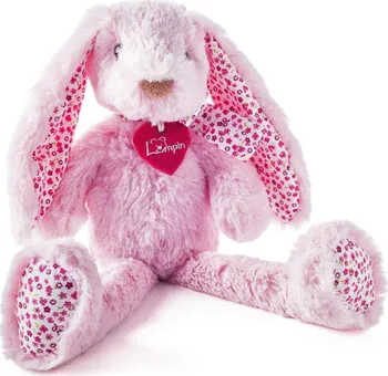 Plyšová hračka Lumpin Zajíc Stella růžový velký 38 cm