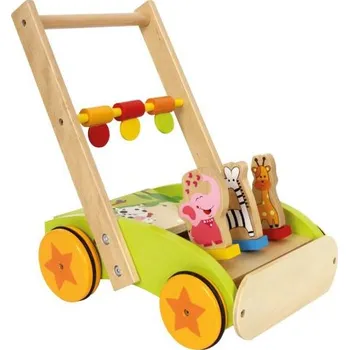 Odrážedlo Legler Didaktický vozík Paráda zvířat