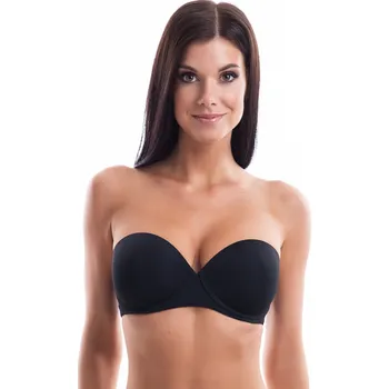 Podprsenka Dámská push up podprsenka Calvin Klein QF5677 70 D Černá