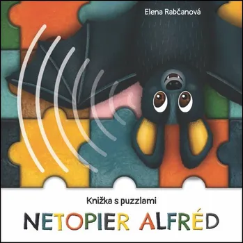 Leporelo Netopier Alfréd: Knižka s puzzlami - Elena Rabčanová [SK] (2019)