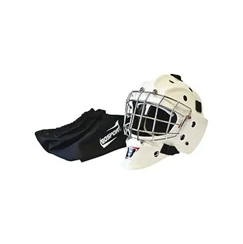 Hokejová helma Brankářská maska BOSPORT BM Classic SR, Senior, Bílá