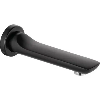 Vodovodní baterie Balance Black - vanový přítok, černá 5250387