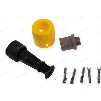 Auto elektroinstalace Zástrčka BAJ 5pin L žlutá pro sv. AGADOS