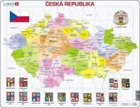 Larsen Mapa Česká republika puzzle 70 dílků