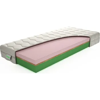 Matrace TEXPOL Pohodlná matrace ELASTIC - oboustranná matrace s různými stranami tuhosti 90 x 195 cm, snímatelný potah