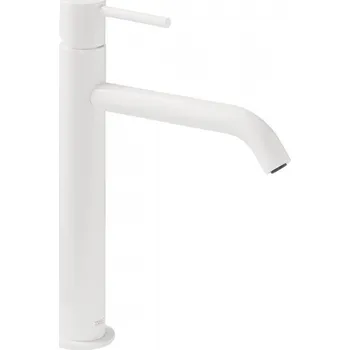 Sada koupelnových doplňků TRES STUDY EXCLUSIVE jednopáková umyvadlová baterie, bílá mat