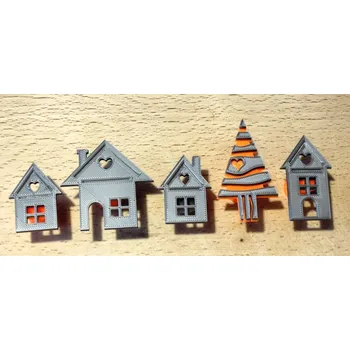 Sada nářadí Sada razidel DOMKY 803 ( 5 kusů v sadě )