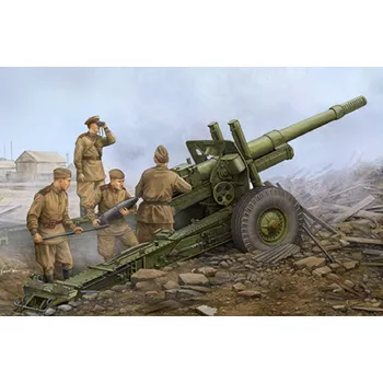 Plastikový model Trumpeter 1:35 Soviet ML-20 152mm Howitzer (With M-46 Carriage)