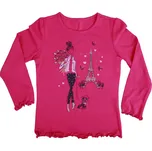 Dívčí tričko tm. růžové Wolf S2041B vel. 98-128 Velikost: 98