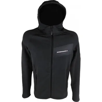 Pánská mikina Mikina Winnwell Hoody Fleece, Senior, S, černá Winnwell